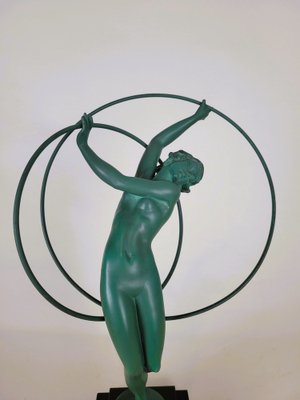 Fayral and Max Le Verrier, Art Deco Illusion Sculpture, 20th Century, Babbitt & Marble-SYQ-1798145