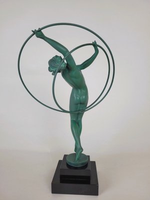 Fayral and Max Le Verrier, Art Deco Illusion Sculpture, 20th Century, Babbitt & Marble-SYQ-1798145