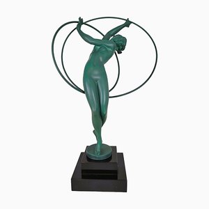 Fayral and Max Le Verrier, Art Deco Illusion Sculpture, 20th Century, Babbitt & Marble-SYQ-1798145