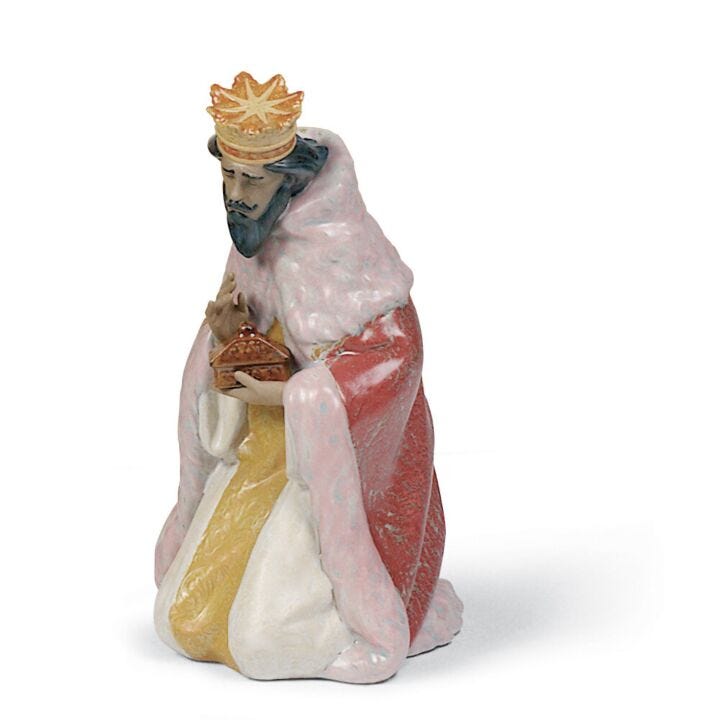 Gaspar Nativity Figurine by Lladró #Gres