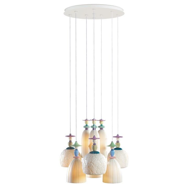 Madermoiselle 9 Lights Seaside Dreams Chandelier (CE/UK/CCC) by Lladró