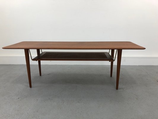 FD 516 Coffee Table by Peter Hvidt & Orla Mølgaard-Nielsen for France & Son, Denmark, 1960s-JWH-1180573