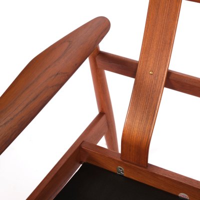 FD164 Armchair in Teak by Arne Vodder for Cado-EMG-1438108