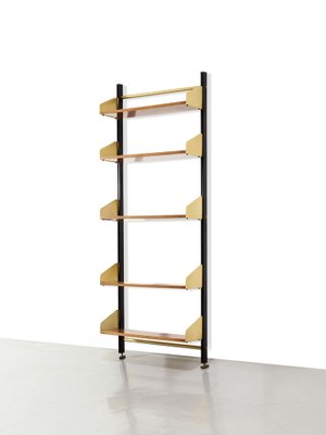 Feal Bookcases with Adjustable Shelves, Italy, 1960s, Set of 2-LKT-1765867