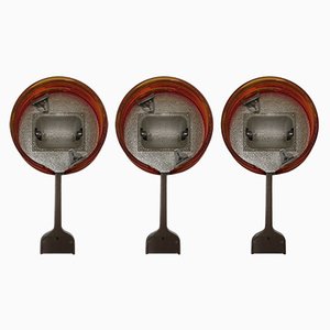 Febo Wall Lamps by Roberto Pamio for Leucos, 1970, Set of 3-MLN-1703735