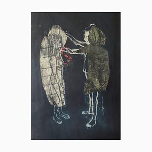 Federica Frati, Healer, 2023, Monotype & Collage on Paper-CHG-2037837