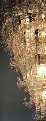 Felci Murano Glass Chandelier, Italy, 1980s-MBH-1032486