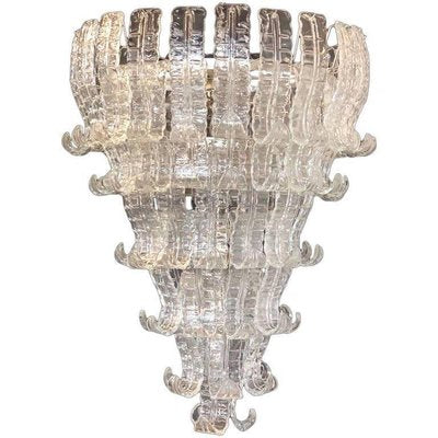 Felci Murano Glass Chandelier, Italy, 1980s-MBH-1032486