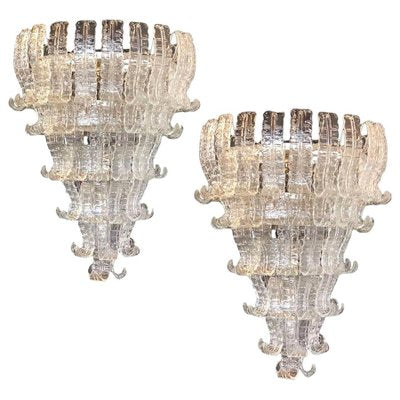 Felci Murano Glass Chandelier, Italy, 1980s-MBH-1031748