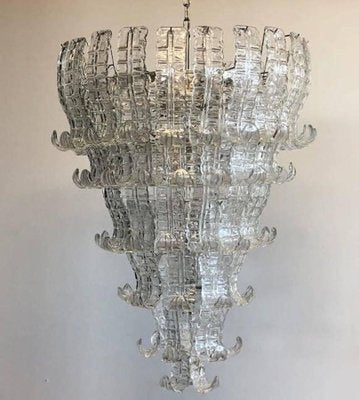 Felci Murano Glass Chandelier, Italy, 1980s-MBH-1031748