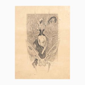 Félicien Rops, The Initiation of Love..., Etching, 1887-ZCI-2032698