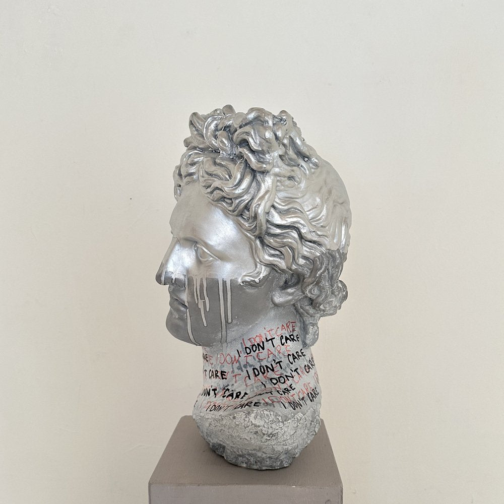 Felix Bachmann, Pop Art Bust, 2024, Concrete