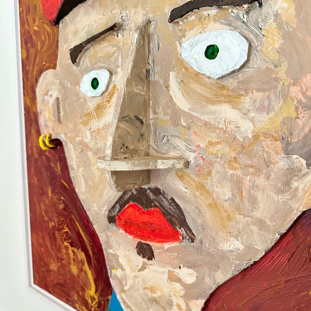 Felix Bachmann, Portrait, 2024, Mixed Media