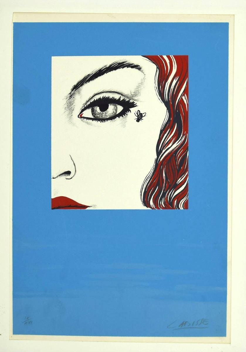 Felix Labisse - Fly - Original Serigraph - 1970s