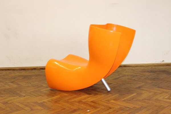 Felt Chair with Fiberglass Shell by Marc Newson for Cappellini-FGF-911146