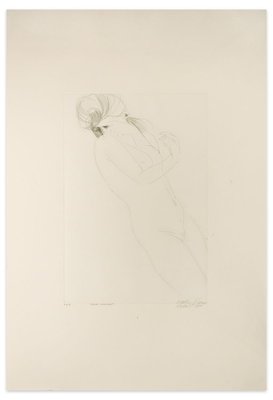 Female Figure - Original Etching by Emilio Greco - 1970 1970-ZCI-759021