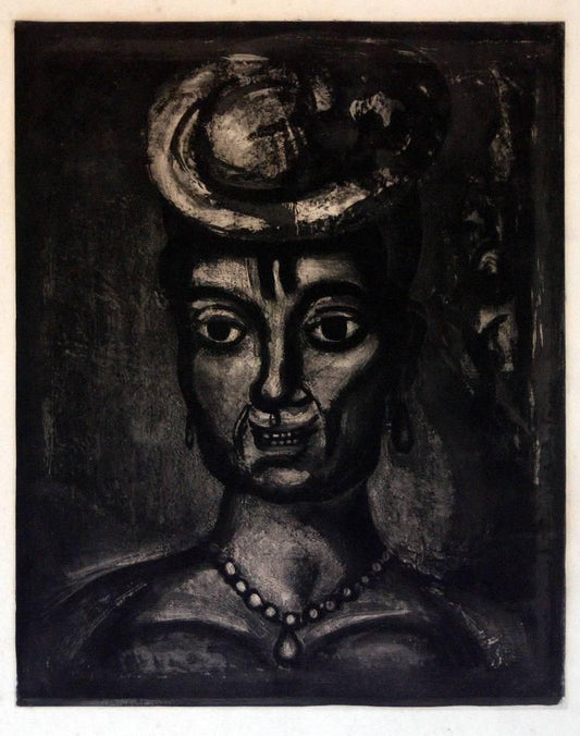 Femme Affranchie A' Quatorze Heures Chante Midi - Georges Rouault 1948