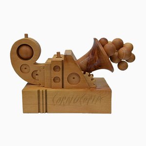 Ferdinand Codognotto - Cornucopia - Original Wooden Sculpture - 2017-ZCI-870756