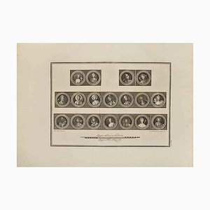 Ferdinando Campana, Status Hierarchy Roman Empire, Etching, 18th Century-ZCI-2029268