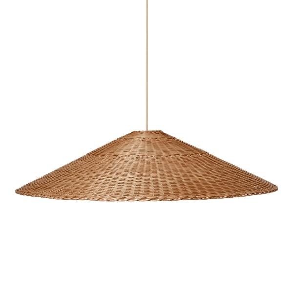 Ferm Living Dou Ø90 Pendant Natural M. Cord 4m