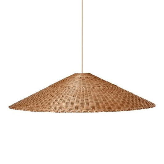 Ferm Living Dou Ø90 Pendant Natural M. Cord 4m