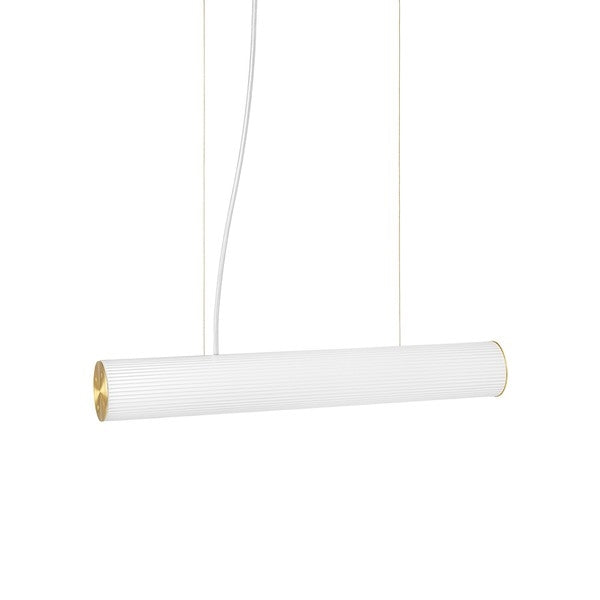 Vuelta Pendant Lamp 60 by Ferm Living #White / Brass