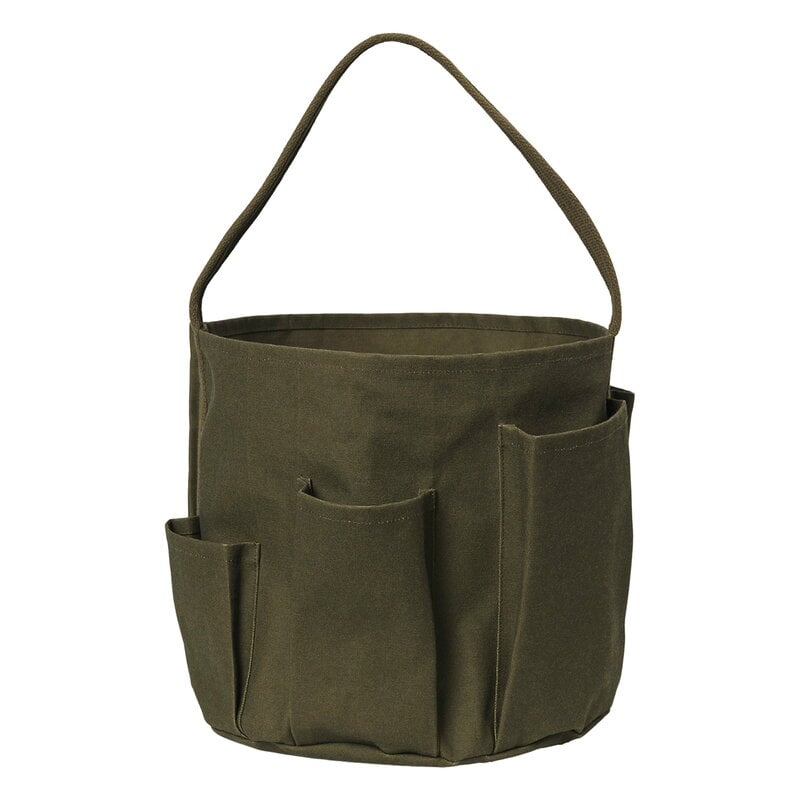 Bark garden bucket bag by ferm LIVING #olive #