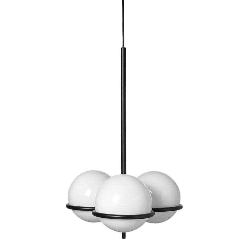 Era chandelier by ferm LIVING #black #