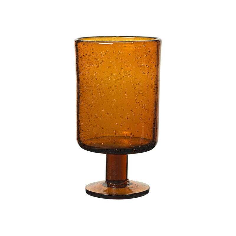 Oli wine glass by ferm LIVING #22 cl, amber #