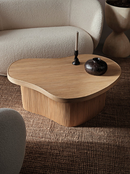 Isola coffee table, natural