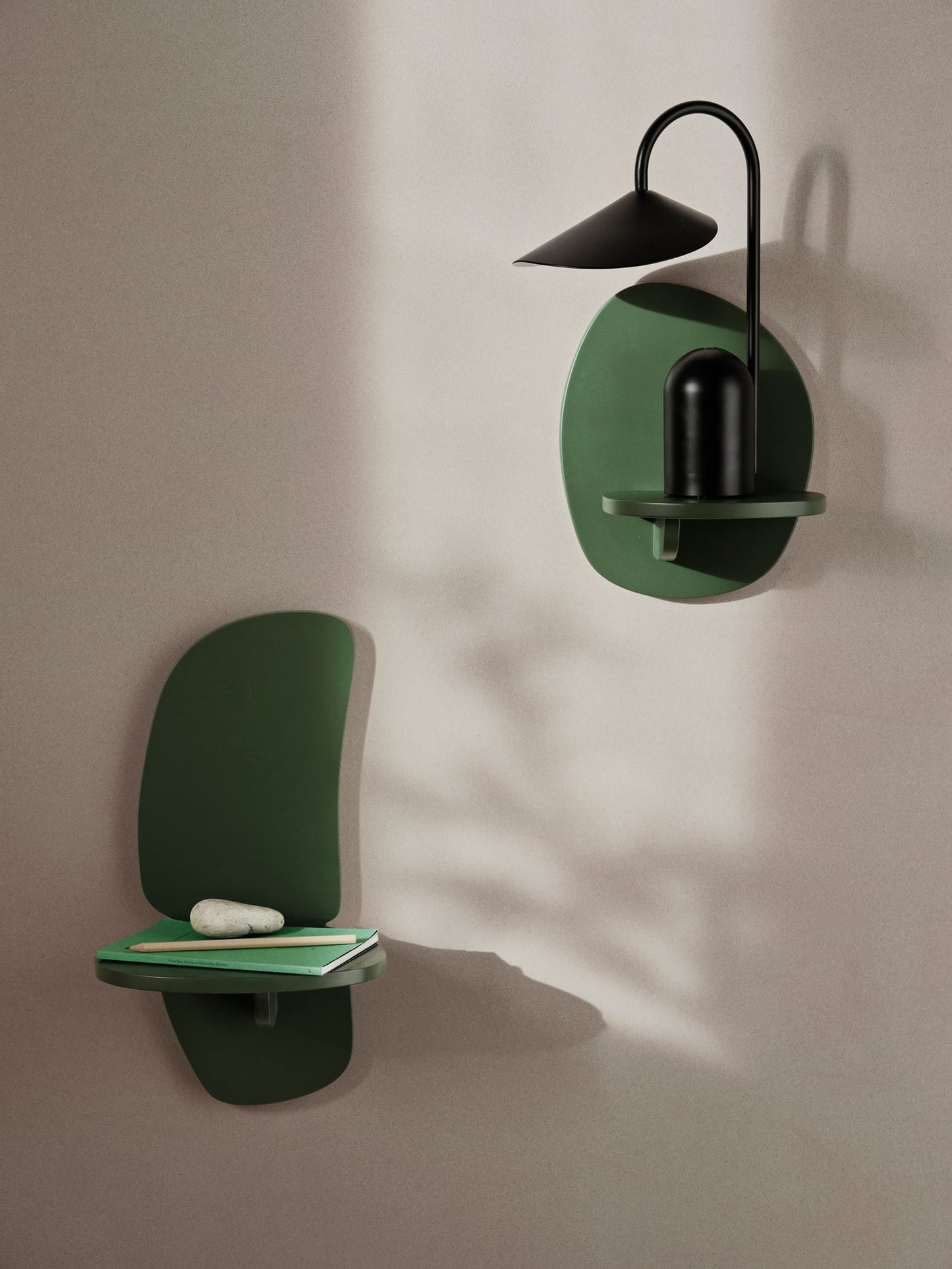 Pilu shelf, 40 cm, verdant green
