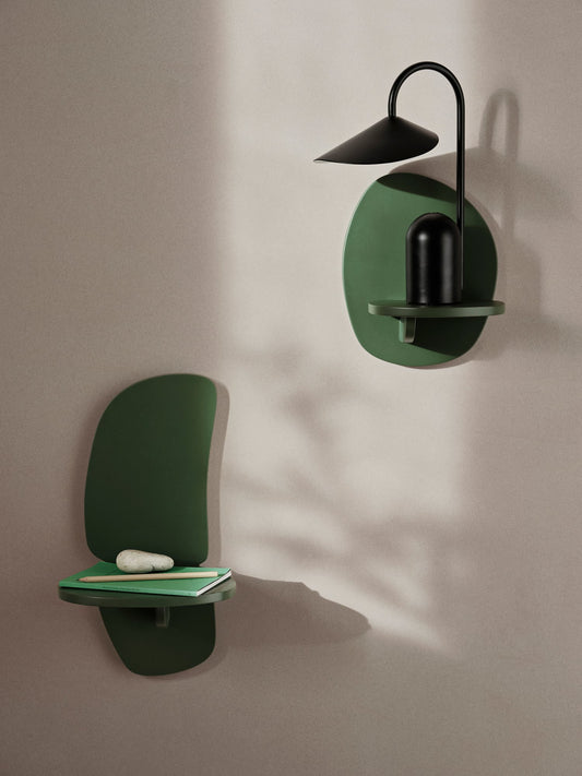 Pilu shelf, 40 cm, verdant green