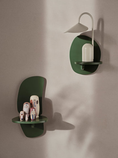 Pilu shelf, 40 cm, verdant green