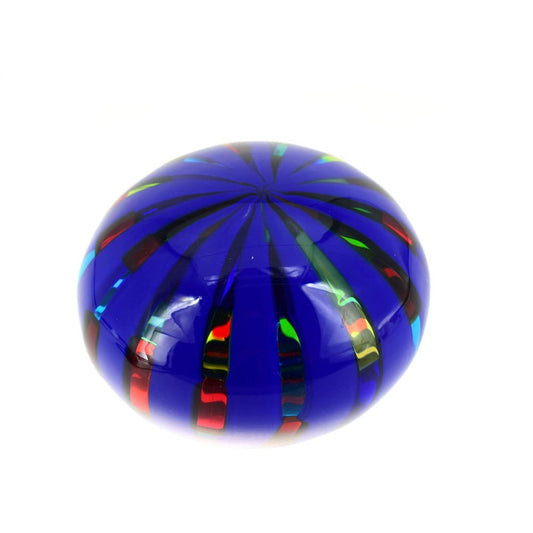 Fermacarte Vivaldi Blu Paperweight from Murano Glam