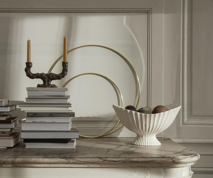 Ferm Living Fountain Centrepiece Bowl Off White