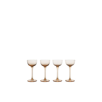 Ferm Living Host Liqueur Glass Set of 4 Blush