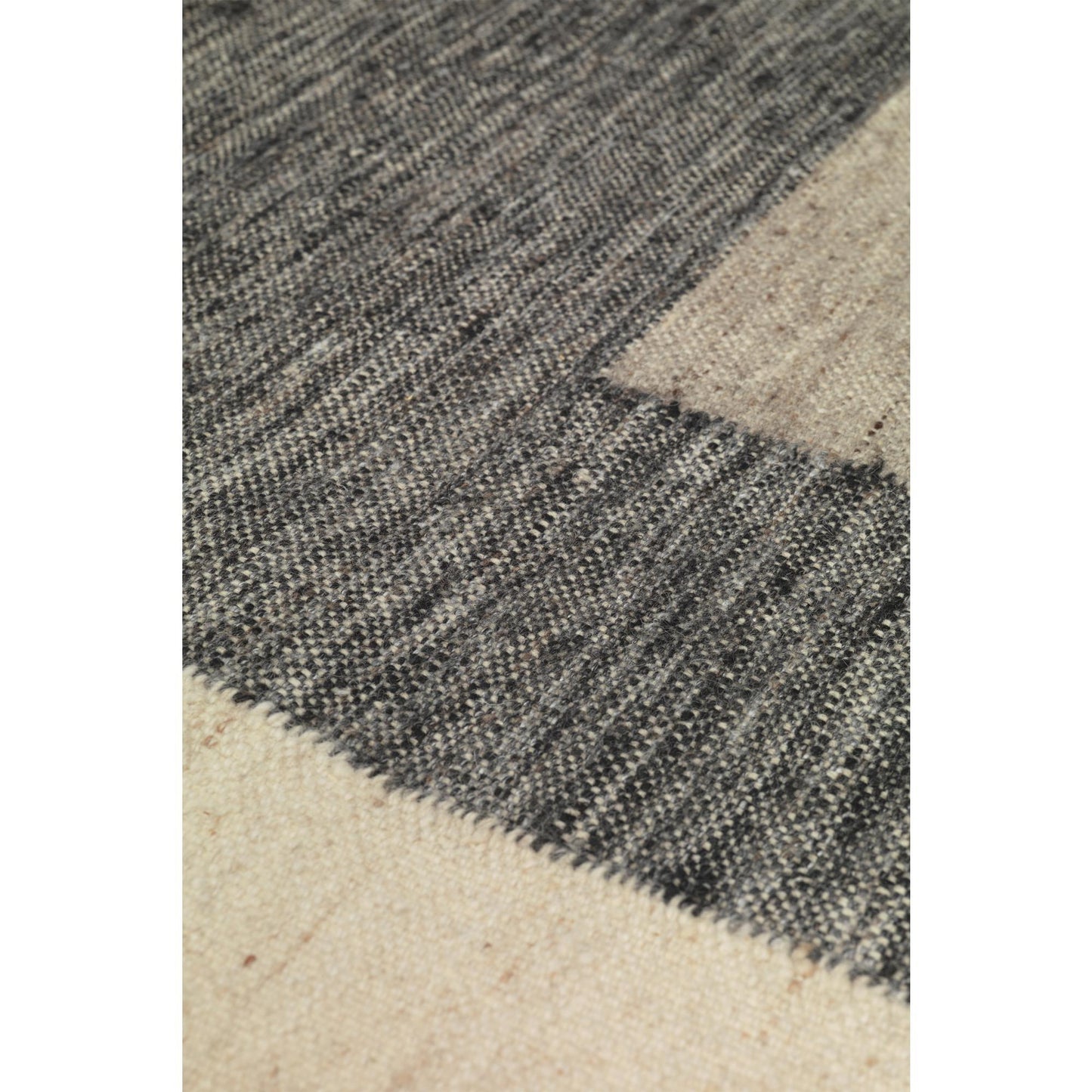 Ferm Living Counter Floor Runner 80x200 cm Charcoal/ Off White