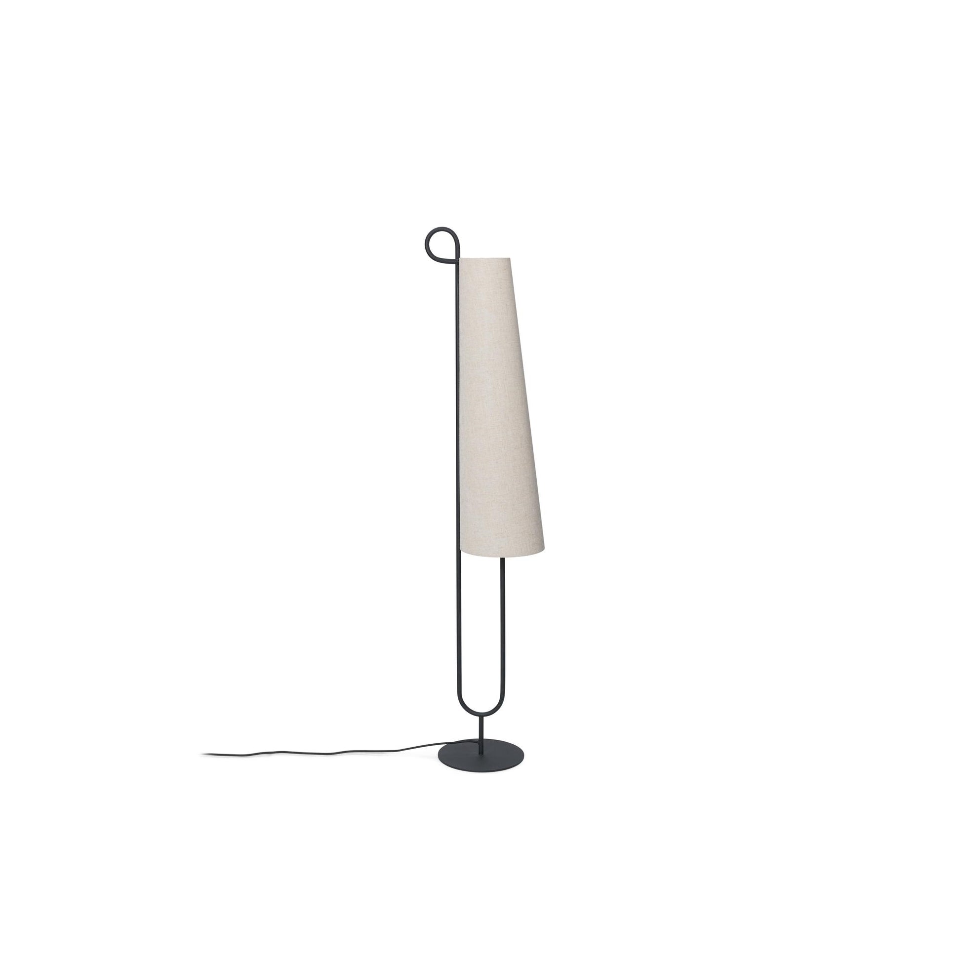 Ancora Floor Lamp by Ferm Living #Black/ Natural