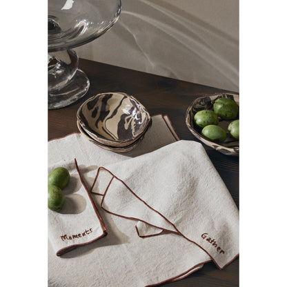 Ferm Living Ryu Bowl 20 Sand/ Brown