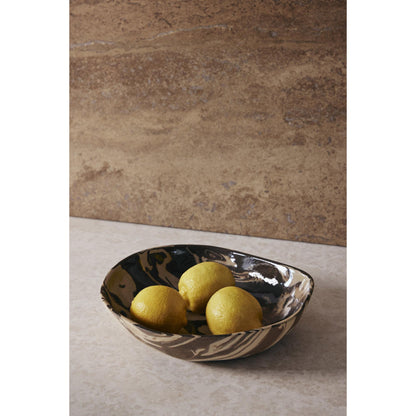 Ferm Living Ryu Bowl 20 Sand/ Brown