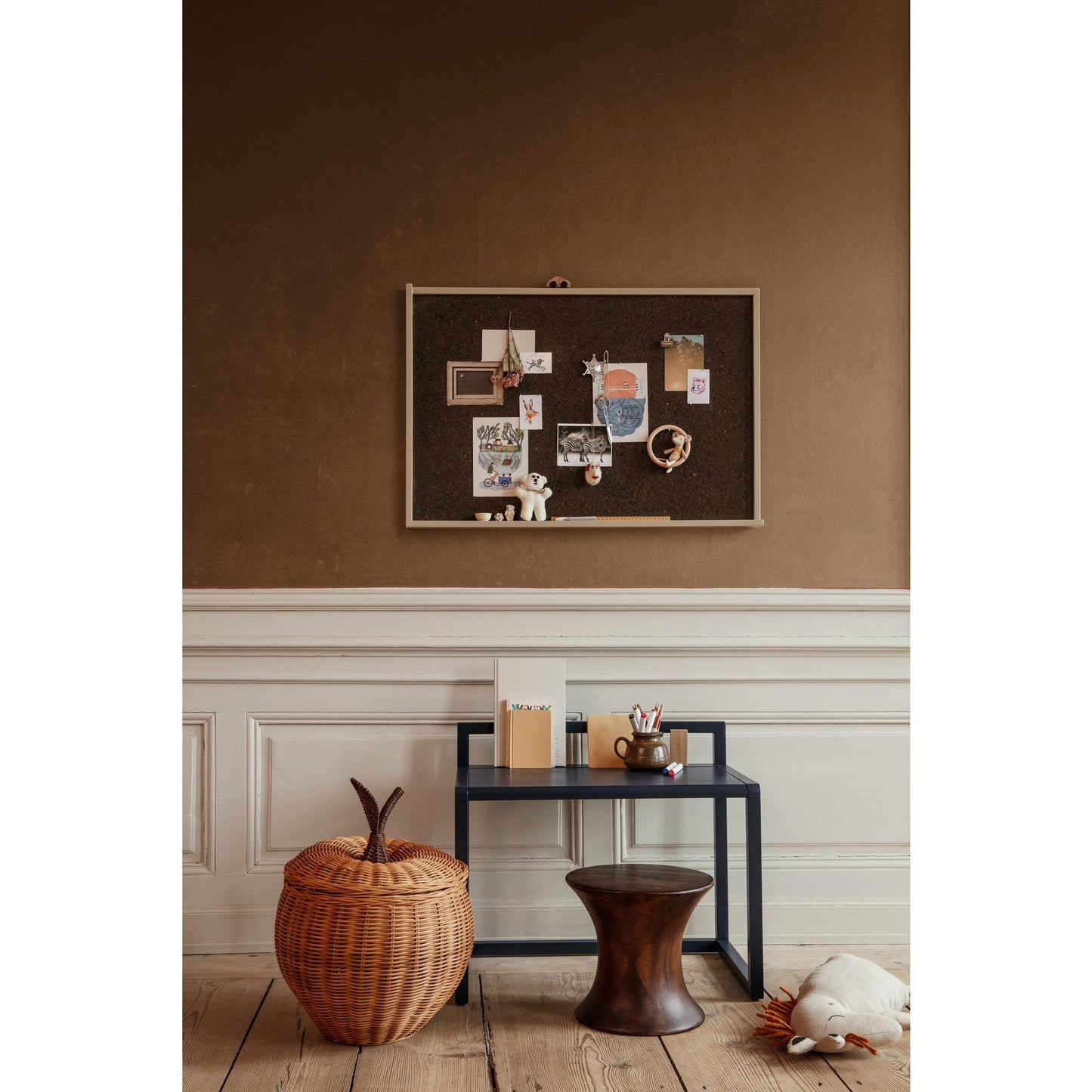 Ferm Living Spin Stool Brown