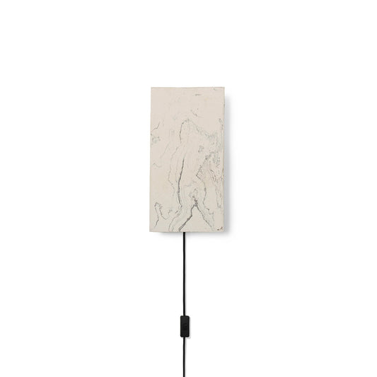 Argilla Wall Lamp Rectangular by Ferm Living #White