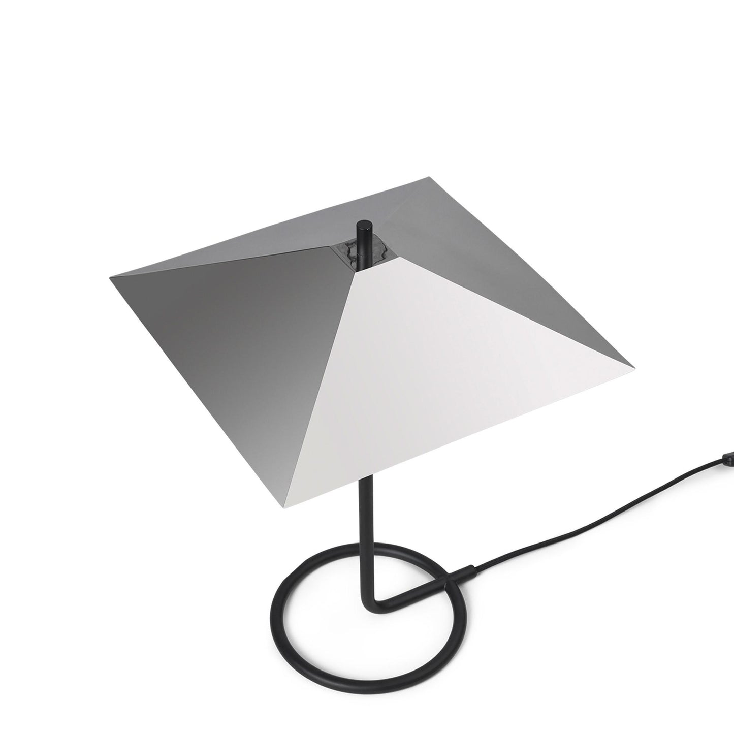 Ferm Living Filo Table Lamp Square Black/ Mirror Polished