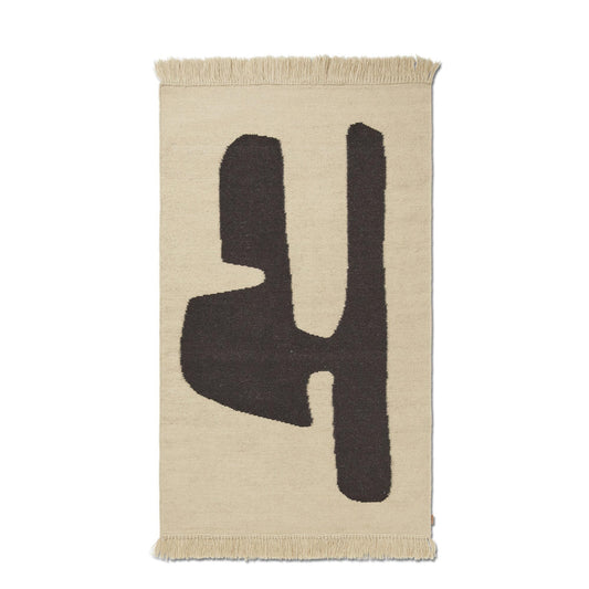 Kilim Rug Small Lay by Ferm Living #Dark Green