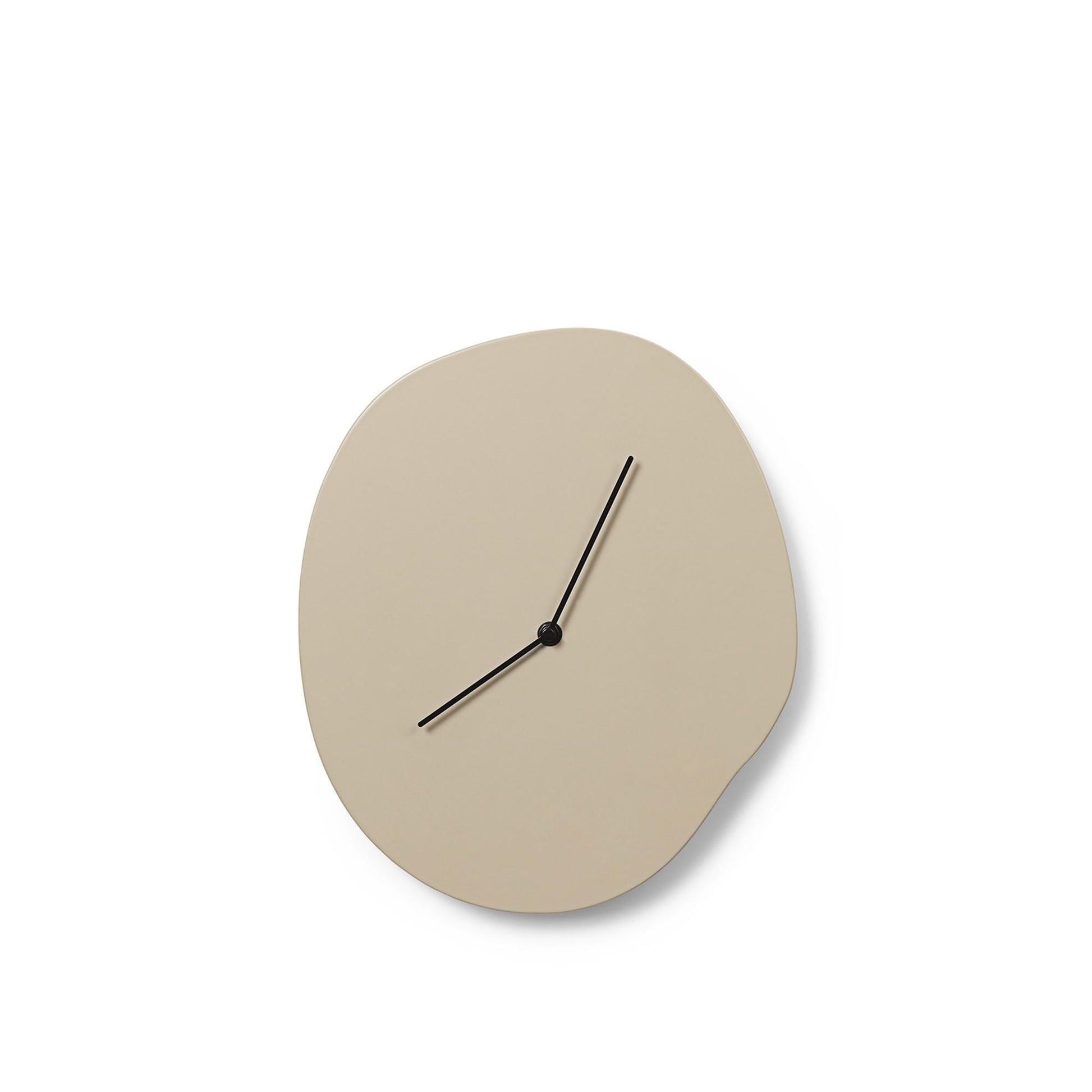 Melt Wall Clock by Ferm Living #Cashmere