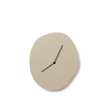 Ferm Living Melt Wall Clock Cashmere