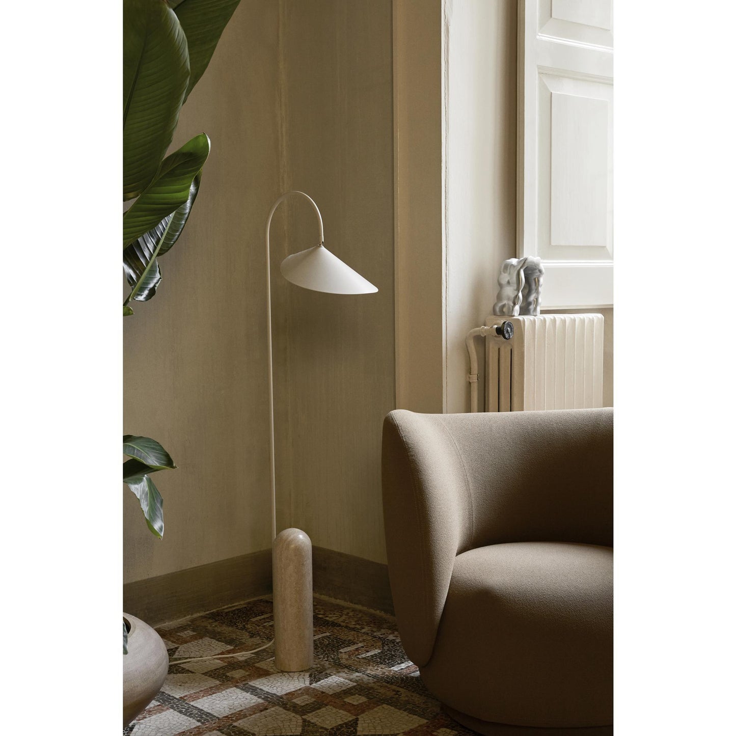 Ferm Living Arum Floor Lamp Cashmere