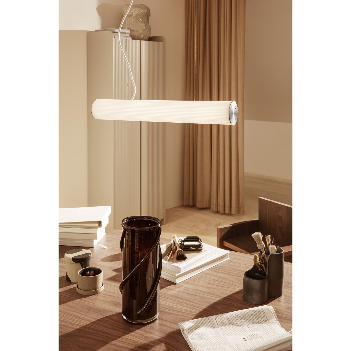 Ferm Living Sill Cabinet Tall Cashmere
