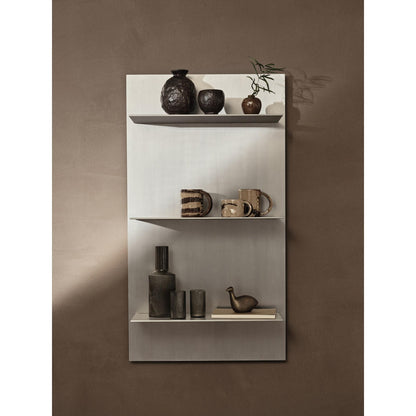 Ferm Living Storage Wall Shelf Triple Aluminum