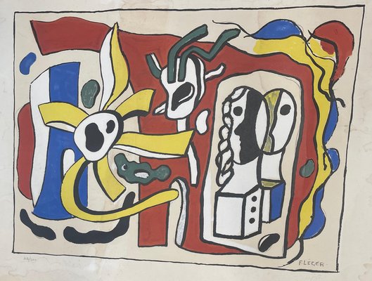 Fernand Léger, Untitled, 1940s, Lithograph-CHG-2037891